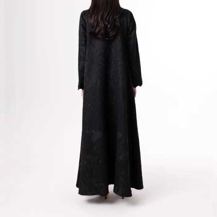 Midnight Fleur Abaya - Image 3