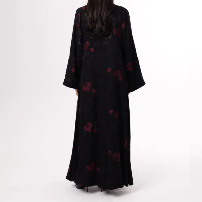 Crimson Maple Abaya - Image 3