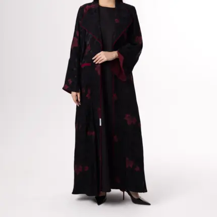 Crimson Maple Abaya