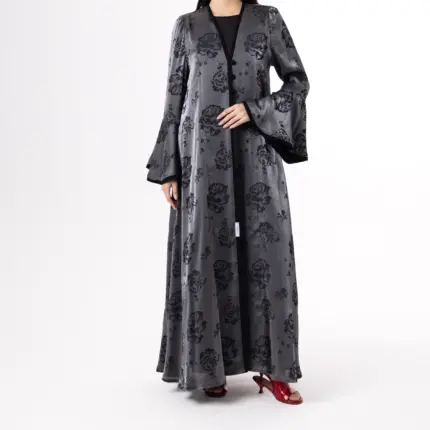 Shadow Rose Abaya - Tailored