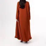 Amber Flame Abaya - Image 3