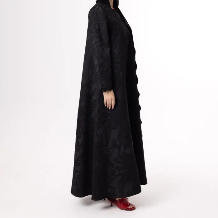 Midnight Fleur Abaya - Image 2
