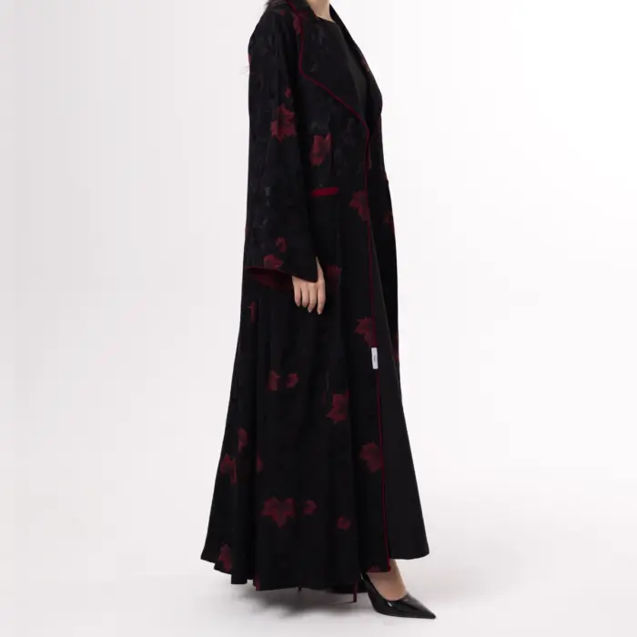 Crimson Maple Abaya - Image 2