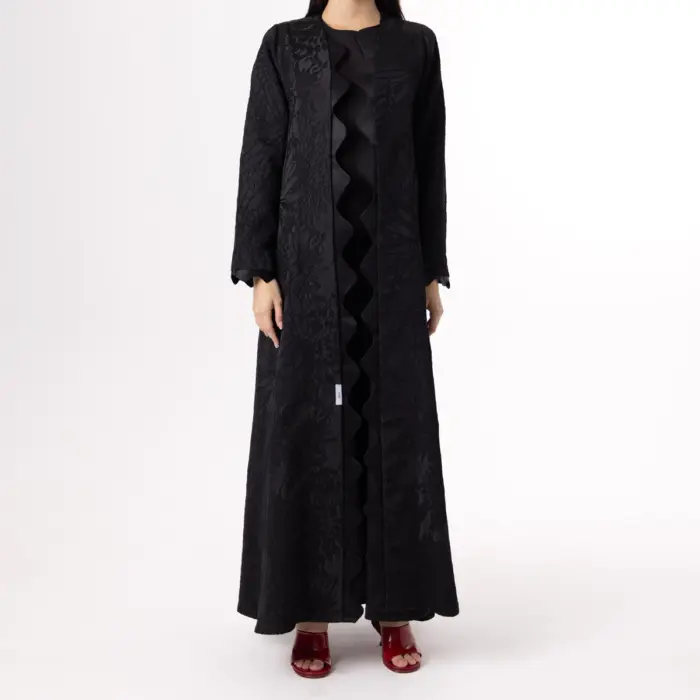 Midnight Fleur Abaya - Image 1